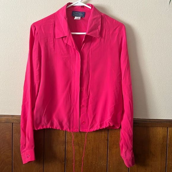 Willow Ridge Tops Vintage Willowridge Silk Blouse Poshmark